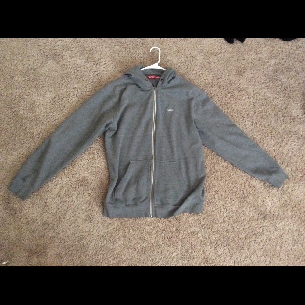grey jacket